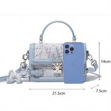 Damen Umhängetaschen - Babyblau - Übersicht 4