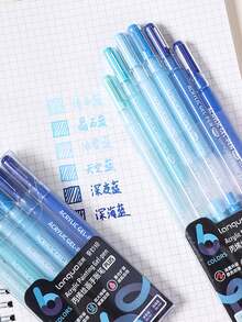 Bộ bút gel acrylic 90 màu Languo - Đầu bút mảnh 1.0mm, thích hợp cho vẽ tranh, phác thảo và ghi nhật ký nghệ thuật | Pha màu mượt mà, dung tích mực lớn | Lý tưởng cho nghệ sĩ và người mới bắt đầu - Bộ - Xem 9