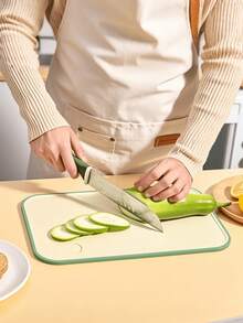 Bộ 1/3 thớt nhựa dày, tách riêng thực phẩm sống và chín, thớt thái rau củ quả, dụng cụ nhà bếp. - Nhiều màu - Xem 10