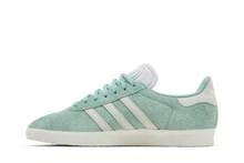 Adidas Adidas Womens Gazelle 'Hazy Green' (Women's Sizes) Hazy Green//Cloud White IG4393 Summer New - màu xanh lá - Xem 3