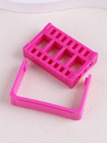 16 Hole Polishing Head Placement Rack, Polishing Head Display Bracket That Can Be Flipped And Adjusted, Polishing Head Display Rack - Multicolor - View 8