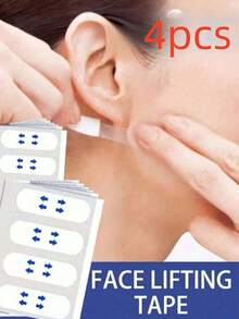 400pcs/160pcs/120pcs/80pcs/40pcs Instant Lifting & Firming Face Mask - Waterproof Transparent Sculpting Mask For Double Chin & Neck, Face Slimming, Alcohol-Free, Suitable For All Skin Types, Unisex, Upgraded Version, Face Lift Sticker, Physical Face Lifting Device, Transparent Invisible Bandage, Face Mask, Invisible Sticker - Multicolor - View 17