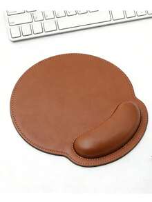 Customized Text Mouse Pad - Personalized PU Leather With Name/Letter, Office And Gaming Mouse Pad With Wrist Support, Ideal Gift For Valentine's Day, Christmas, Anniversary And Other Holidays - Letter Customisation - View 12