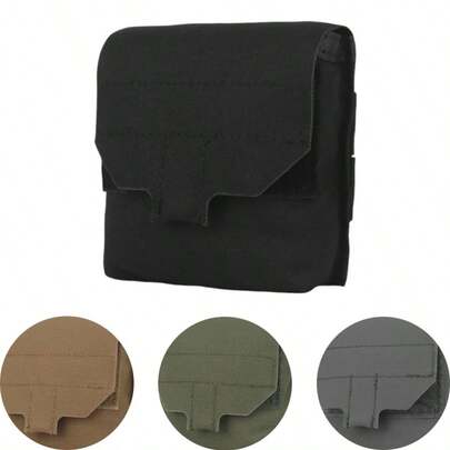 1PC 5.56 9mm Tactical Waist Pack, MOLLE Compatible Magazine Pouch For Hunting Airsoft, Lightweight GP Utility Bag With Elastic Retention