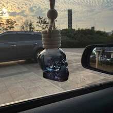 Little Kaizi *Skull Shape *Scented Car Air Freshener - Long-Lasting Car Diffuser - Lasts 60+ Days-A Scent That Men And Tough Guy-30% Fragrance Concentration - BK23 - View 5