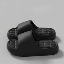 EVA Minimalist Women's Summer Slippers, Thick Sole Indoor Soft Bottom House Slippers, Bathroom Couples Slippers - Multicolor - View 3