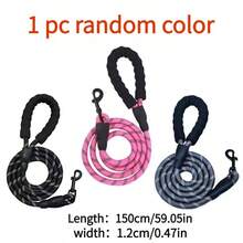 Dây dắt chó cỡ lớn, đai đeo chiến thuật dành cho các giống chó cỡ trung bình/lớn như Border Collie, Golden Retriever, dây dắt chó chống nổ. - Nhiều màu - Xem 12