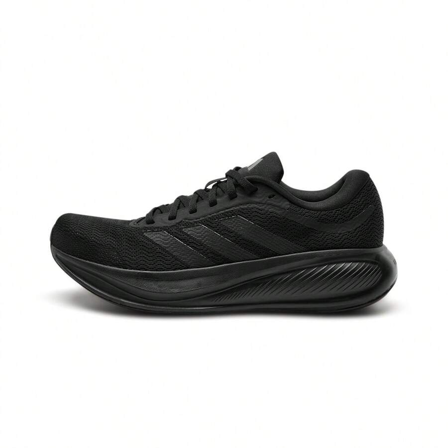 Adidas Men's Shoes 2026 Spring New Style Sports Shoes Men's Running Shoes Mesh Travel Training Casual Shoes - Black - View 1