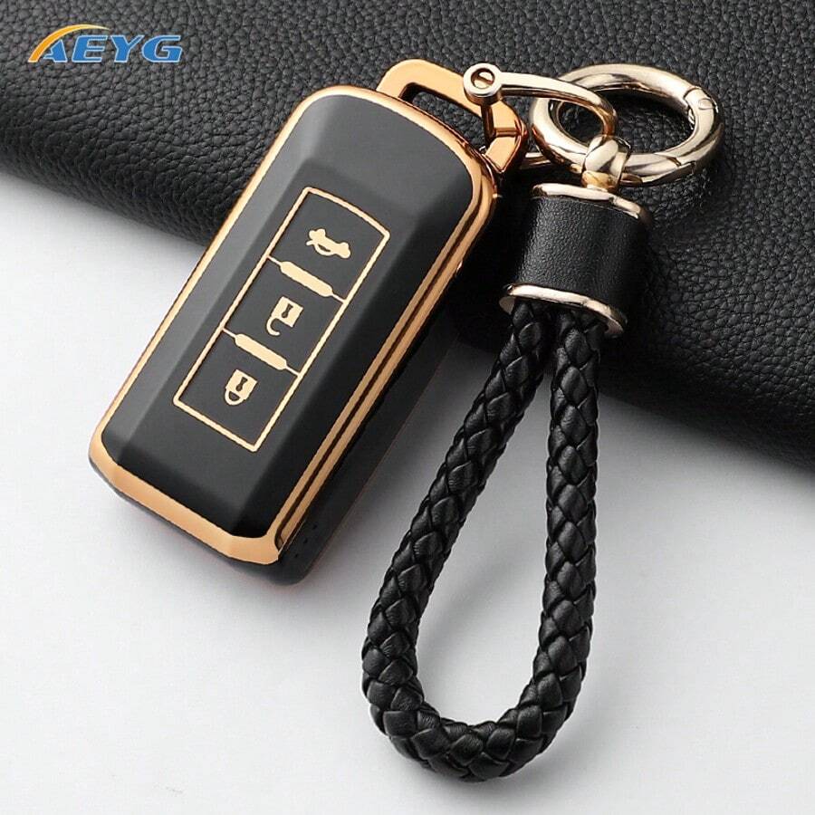Ốp bảo vệ chìa khóa chống nước và chống sốc bằng TPU cho Outlander, Lancer, Eclipse, Mirage. - Mitsubishi A - Xem 1