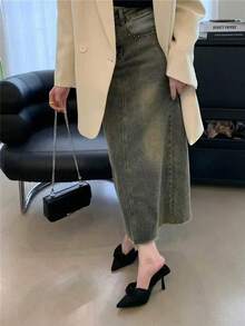 2025新款法式蝴蝶結尖頭細高跟女鞋涼鞋，黑色夏季戶外穿著仙女風細高跟鞋，適合派對、情人節禮物 - 黑色 - 查看 5