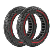 8.5X2.0实心轮胎，适用于8.5英寸M365/1S/Pro/Pro2踏板车，8 1/2X2免充气实心轮胎，防滑、减震、耐磨、时尚设计，骑行更安全。 - 彩色 - 查看 8
