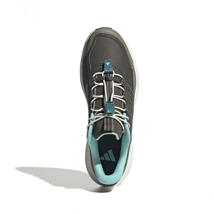 Adidas 男女新款透氣網麵慢跑休閒運動跑步鞋 - 咖啡棕 - 查看 4