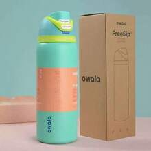 New Ow-Ala Vacuum Stainless Steel Drinking Straw Dual-Walled Insulated Tumbler, Suitable For Car Use - Multicolor 32oz - View 7