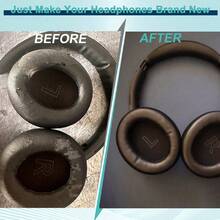 Replacement Earpads For Anker Soundcore Life 2/Q20/Q20+/Q20I/Q20BT Headphones, Ear Cushions Headset Earpads Ear Cups Cover Repair Parts - one-size - View 5