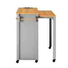 Mobile Storage Islands - Grey + MDF - View 10