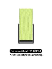 5.0/MG SuperKnit Watchband – ECG Compatible, Signature Performance Knit – Not Compatible With Gen 4 - Lime Green - View 2