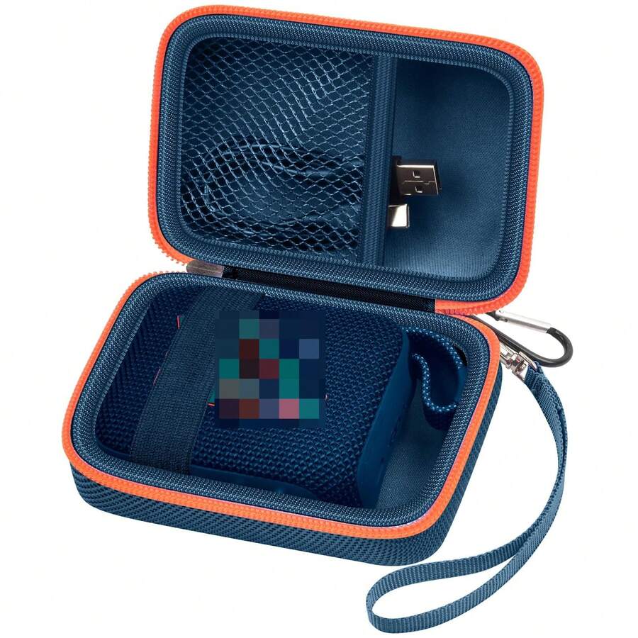 Carrying Case Compatible With J*L Go 4 - Portable Bluetooth Speaker Box Pro Sound, Also For Go 3/Go3 /Go2 Waterproof Mini Wireless Speakers - Case Only - 藍色 - 查看 1