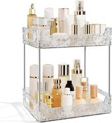 Oaoleer 1pc Light Luxury Bathroom Storage Rack, Transparent Dressing Table Skin Care Product Lipstick Nail Polish Perfume Storage Rack, Removable Desktop Storage Shelf, Makeup Organizer Bag,Room Decor, Bags,Makeup Bag,Vanity,Travel,Make Up Bag,Travel Essentials,Organizer,Storage,Travel Essential,Makeup Organizer,Makeup Bags,Make Up Organizer,Organiser,Toiletry Bag,Desk Organiser,Cosmetic Bag,Makeup Pouch,Make Up Organize,Vanity Accessories,Make Up Pouch,Make Up Bags,Jewellery Box,Pouch,Makeup Brush Holder,Brush Holder,Perfume Organiser,Pouch Bag,Gifts For Women,Christmas Gifts,Gift Ideas For Women - 無色 - 查看 12