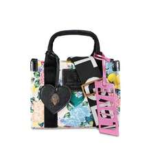 Southbank Mini Floral Cotton Tote Bag |  | Women Crossbody - 木炭 - 查看 1