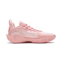 LI-NING WADE DLO 1 Men's Lightweight High-Resilience Basketball Court Shoes ABPV009 - Lipstick Pink/pale Pink - View 3