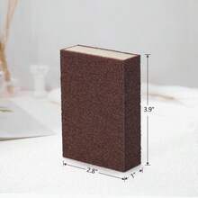 Diamond Sponge Cleaning Brush, Pot Bottom Cleaning Sponge, Rust Remover Sponge, Dish Sponge Block, Strong Degreaser, Cleaning Supplies, Cleaning Tools - A - Xem 13