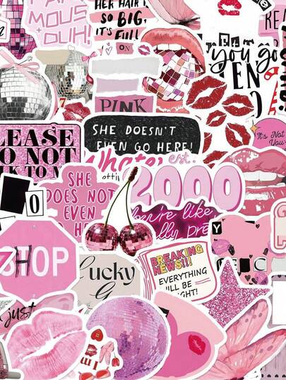 50 pièces Autocollants rétro Y2K, Autocollants d'art, Autocollants cool, Autocollants esthétiques, Autocollants graffiti KPOP, Autocollants vinyle imperméables pour bouteilles d'eau, ordinateurs portables, téléphones, skateboards, scrapbooks, journaux, cadeaux