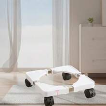 carrito organizadorAUNMAS Carrito de Plantas con Ruedas Soporte Ajustable para Plantas Caddy Universal para Plantas para Patio de Jardín Interior y Exterior - como en la foto - Ver 6