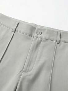 男士休闲裤，浅灰色，日常穿着 - 淺灰色 - 查看 5