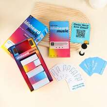 2025 Funny Misheard Music Cards, 50-Pack Interactive Family Game With Sound & Laughter, Perfect For Parties, Kids & Adults Educational Toy - 音樂卡(500張) - 查看 4