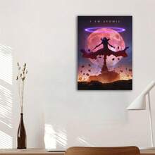 Framed  I Am Atomic Poster The Eminence In Shadow Canvas Painting Picture For Home Wall Decor - Đóng khung - Xem 4