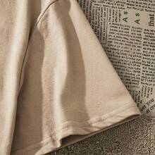 Camisa Camiseta Algodão Premiun Rock Holl Exclusiva 2026 - Bege - Visão 4