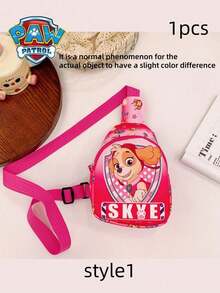 Paw Patrol 1个狗狗卡通动漫斜挎包，送给好朋友的最佳节日礼物，派对氛围装饰，完美派对装饰，家居装饰，完美房间装饰，情人节圣诞节礼物，生日庆祝的理想朋友礼物，纪念品，女士纪念品，美容教育，情人节礼物，装饰品，家居装饰，情人节礼物 - 均碼 - 查看 10