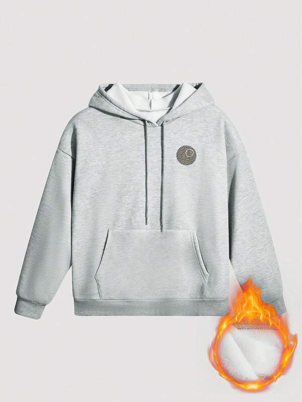 Ladies' Daily Casual Sports Hot Stamping Long Sleeved Hoodie Spring Outfit Women Spring Break Outfits Beach Outfit