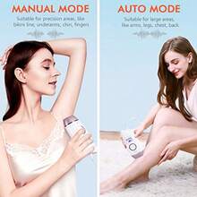 Máquina de Depilación Láser IPL para Mujeres y Hombres 500000 Flashes con Función de Enfriamiento para Depilación Permanente de Cuerpo Completo - Blanco - Ver 4