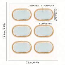 6 piezas Almohadillas autoadhesivas multifuncionales para los pies - Cojines de gel suaves, protegen los dedos, callosidades y talones, comodidad todo el día - Multicolor - Ver 7