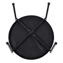 Velvet Dining Chairs, Set Of 6, Modern And Simple Lounge Chairs, Four Metal Support Legs, Rattan Lounge Chairs, Living Room And Bedroom Chairs, Black - Khaki - View 8