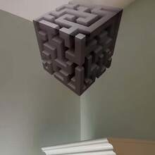 3D光学错觉墙贴，装饰角落，改变现实，3D效果转角墙贴，原创转角墙贴，适合现代家居装饰 - A - 查看 10