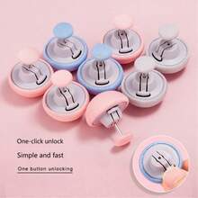 4/16件装蘑菇形被子固定夹，一键解锁，隐形防滑安全夹，可固定被子和床单防止滑动，可拆卸重复使用，酒店级被子扣，家用无缝防滑沙发套固定夹，适用于家庭卧室床上用品、床垫、羽绒被、毛毯和纺织品，卧室必备品。 - 被子固定器 - 查看 4