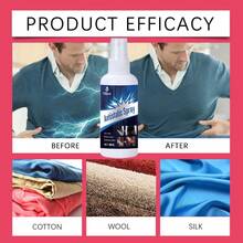Removedor de Eletricidade Estática de Roupas, Spray Anti-Estático para Casa, Removedor de Rugas e Estática para Cabelo, Roupas, Interior de Carro, Cortinas, Sofá, Carpete, Animais de Estimação - Líquido - Visão 10
