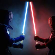 New Upgrade Lightsabers With Super Cool Red Blades 34 Sounds Effects & 12 Light Modes For Halloween Gifts & Role-Playing Party Games Infinite Colors Change Flash On Clash  # Gadgets # Techgadgets # Coolgadgets # Flashlights # Gadgetlovers # Razorblades # Newgadgets # Lightbulbs # Gaming Gadgets # Funnygadgets - RGB-LK - 查看 3