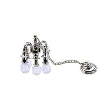 Mini Vintage Decor Set, Including Pendant Light, Painting, Carpet, Coffee Table Accessories, Micro Landscape Decor, Suitable For DIY Mini Home Scenes, Ideal Gift For Collectors And Enthusiasts - Multicolor - View 9