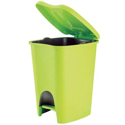 OISE ART STORE Pattumiera In Plastica Con Apertura A Pedale Lt.16 Secchio Immondizia Rifiuti -