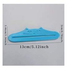 新款便携式猫粮挤压器，宠物肉酱挤压器，猫零食喂食器，采用耐用塑料制成，可挤压酱料包，适用于各种酱料包和糊状物，户外和家庭厨房挤压工具，手持式喂食器，易于使用，高品质塑料，粘合剂分配器，适合家庭厨师和猫主人。 - 均碼 - 查看 9