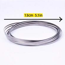 新奇魔术手链，趣味手链，流体减压手链，减压神器，独特手链，创意魔术道具，派对氛围道具 - 銀色 - 查看 6