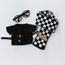 情人节礼物：娃娃针织毛衣和雨靴套装 | 适合第一代/第二代娃娃的可爱服装套装 - 彩色 - 查看 8