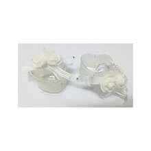 OISE ART STORE Bomboniera Scatola Cuore Rosa Bianca Perle 6x7x4.5cm Portaconfetti Matrimonio - - Multicolore - Visualizzare 2