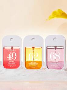 Portable Card-Shaped Spray Bottle, 45ml Capacity. With Fresh Floral Scent, Long-Lasting Fragrance, Can Be Refilled Anytime. Easy To Carry, A Universal Fresh Deodorizer. Suitable For Year-Round Travel Use, Mini Pocket Perfume. Long-Lasting Fragrance, Available In Three Different Scents. - A - View 3