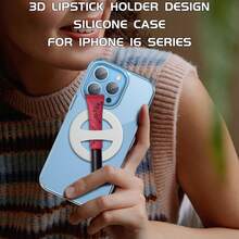 Son dưỡng môi silicon, keo dán 3M đa năng, tương thích với điện thoại Apple và Android, quà tặng ngày Valentine. - Nhiều màu - Xem 1