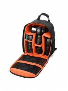 1 Túi đựng máy ảnh DSLR chống nước, balo chụp ảnh ngoài trời, balo nhỏ đựng máy ảnh kỹ thuật số, kiểu dáng thời trang. - Nhiều màu - Xem 3