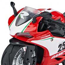 1:12 Scale Alloy Motorcycle Model, Children's Toy Motorcycle, Decorative Scooter Model, Birthday Gift For Boys - Multicolor - View 6